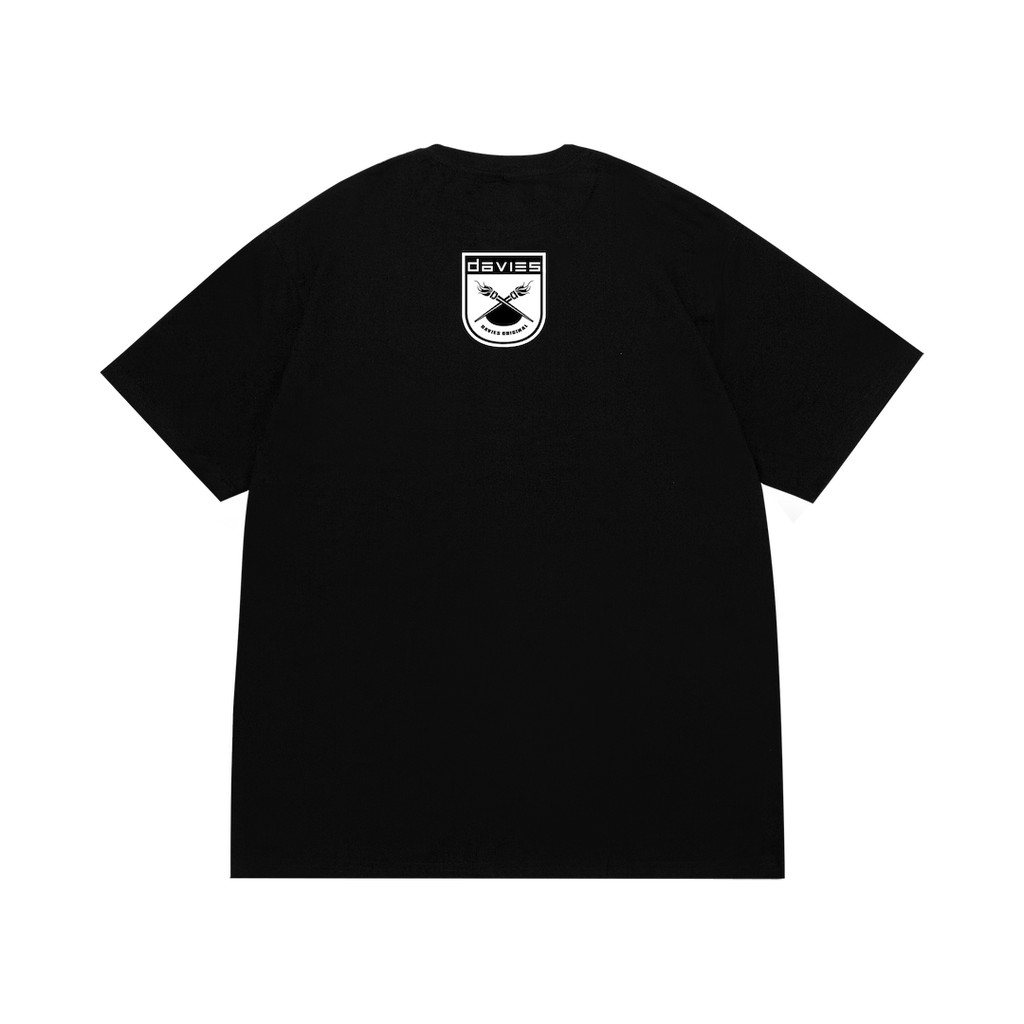 Áo thun tay lỡ form rộng local brand DAVIES Daviesism Logo Basic Tee | WebRaoVat - webraovat.net.vn