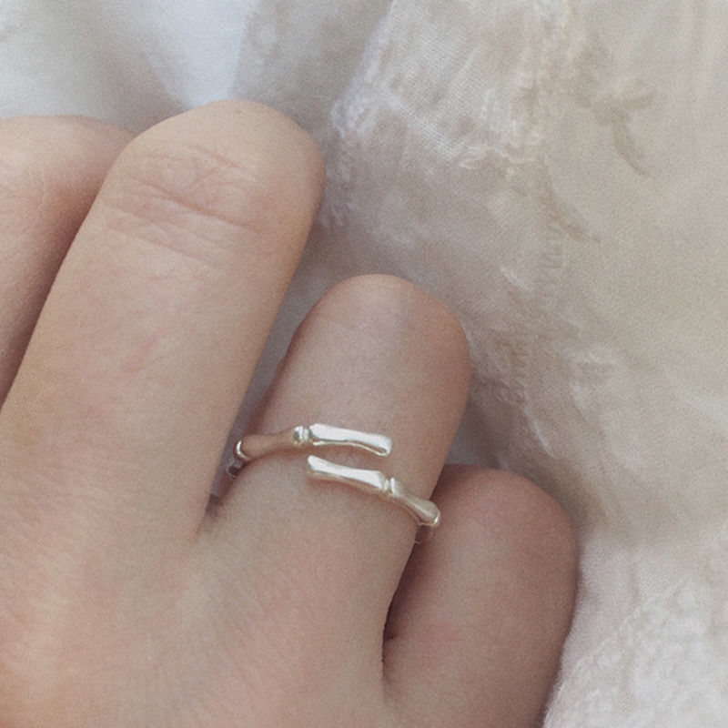 Nhẫn đeo tay thiết kế phong cách Hàn Quốc đơn giản và cá tính