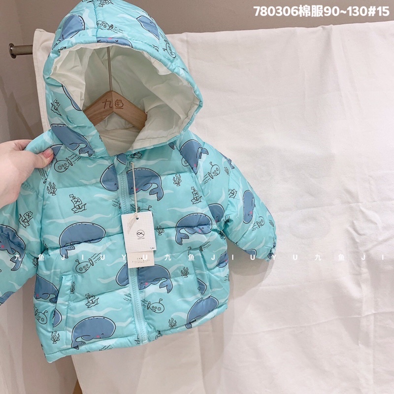 Áo phao lông vũ - mặc 2 mặt