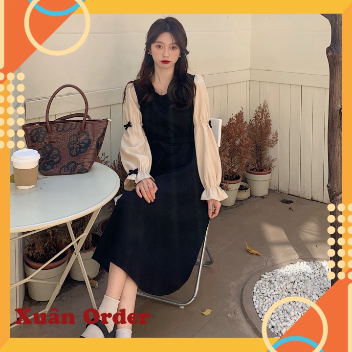 - Váy Cổ Vuông - Hàng Quảng Châu - Xuanorder