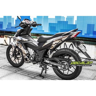 Tem Trùm Winner Camo Đen trắng