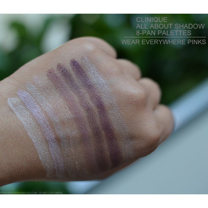 Clinique - Bảng Phấn Mắt Clinique Wear Everywhere Neutrals All About Shadow 8-Pan Palette