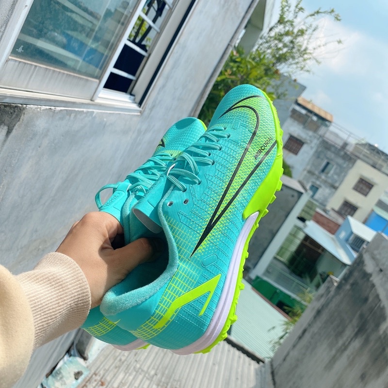 Giày đá bóng Mercurial vapor 14 TF ( Xanh ngọc )