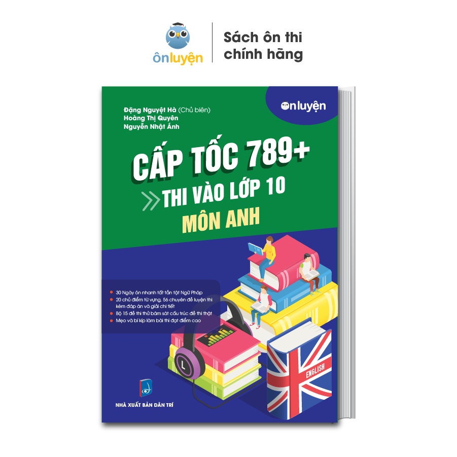 [Mã LIFEMALL995 giảm 10% đơn 99K] Sách thi vào 10 - Combo 2 cuốn Cấp tốc 789+ môn Văn, Anh