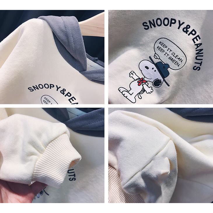 Áo hoodie tay dài in hoạt hình thời trang mùa thu cho bé