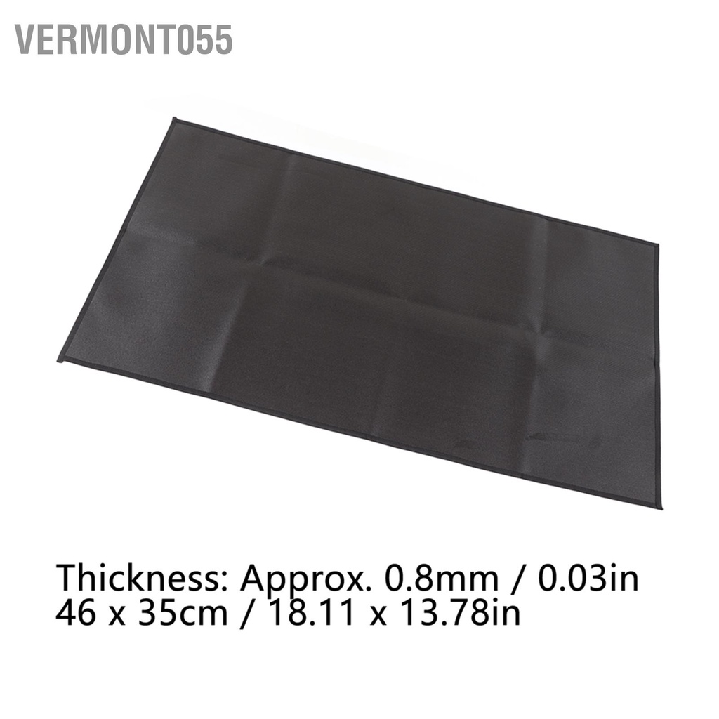 Có thể bán buôn Tấm lót chống cháy Chống bảo vệ cách nhiệt Màu đen cho Sân vườn trong nhà Vermont055 Hàng giao ngay