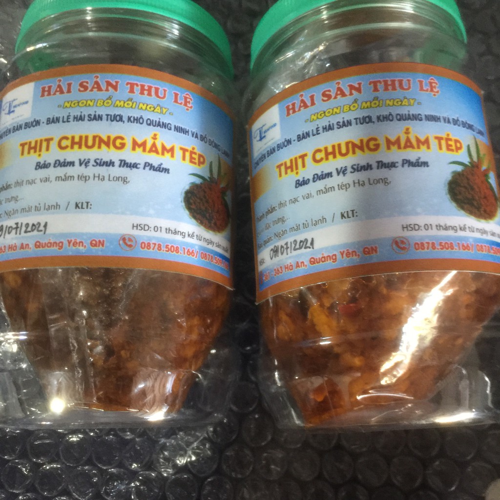 [MIỄN SHIP] - THỊT CHƯNG MẮM TÉP/ ĐẶC SẢN HẠ LONG - MẮM TÉP CHƯNG THỊT 500G | BigBuy360 - bigbuy360.vn