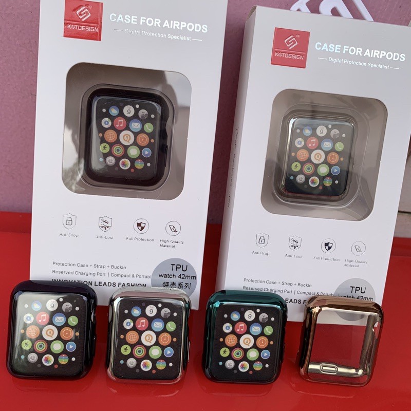 ốp đồng hồ a watch silicon dẻo cao cấp chính hãng KST