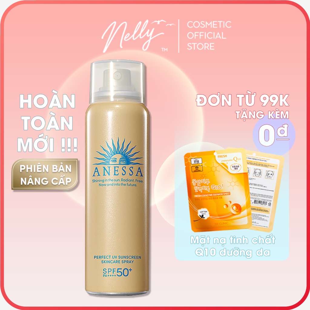 Xịt chống nắng kiềm dầu Anessa Gold spray 60g