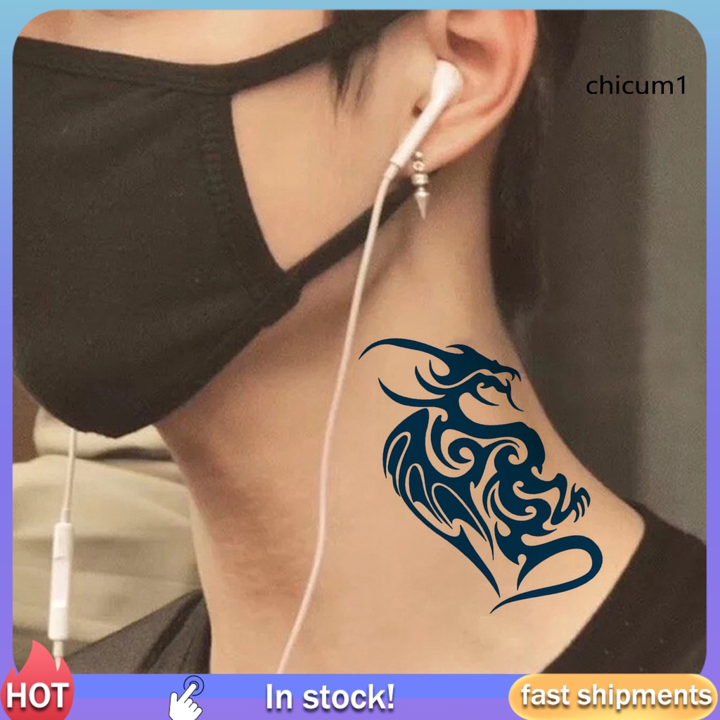 Miếng Dán Hình Xăm Tạm Thời Chiết Xuất Thảo Dược Chống Thấm Nước