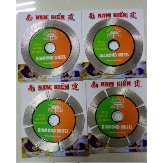 Lưỡi Cắt Nam Kiến Đủ Kích Thước Hàng Tốt - Đĩa Cắt Mài Đá Hoa Cương Cắt Granit Cắt Gạch Men