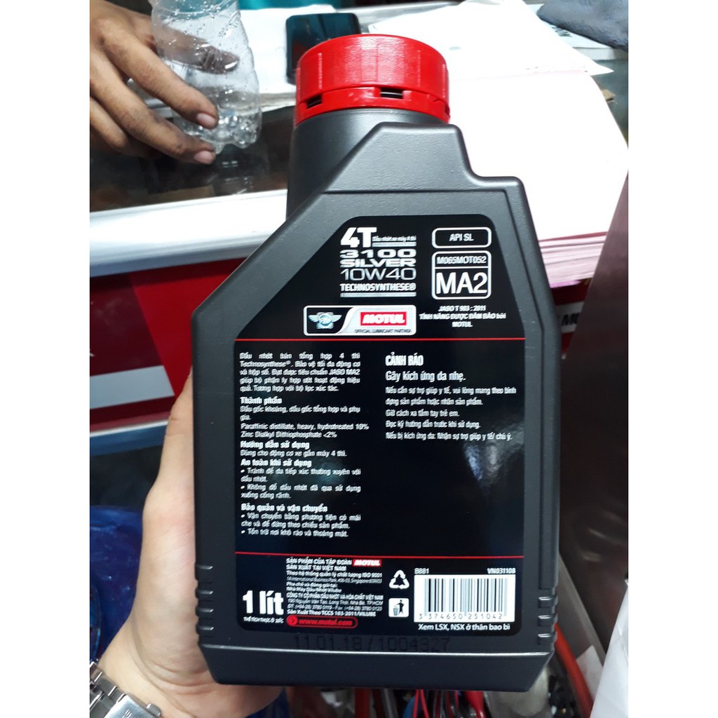 Nhớt Xe Máy Motul Silver 3100 1L