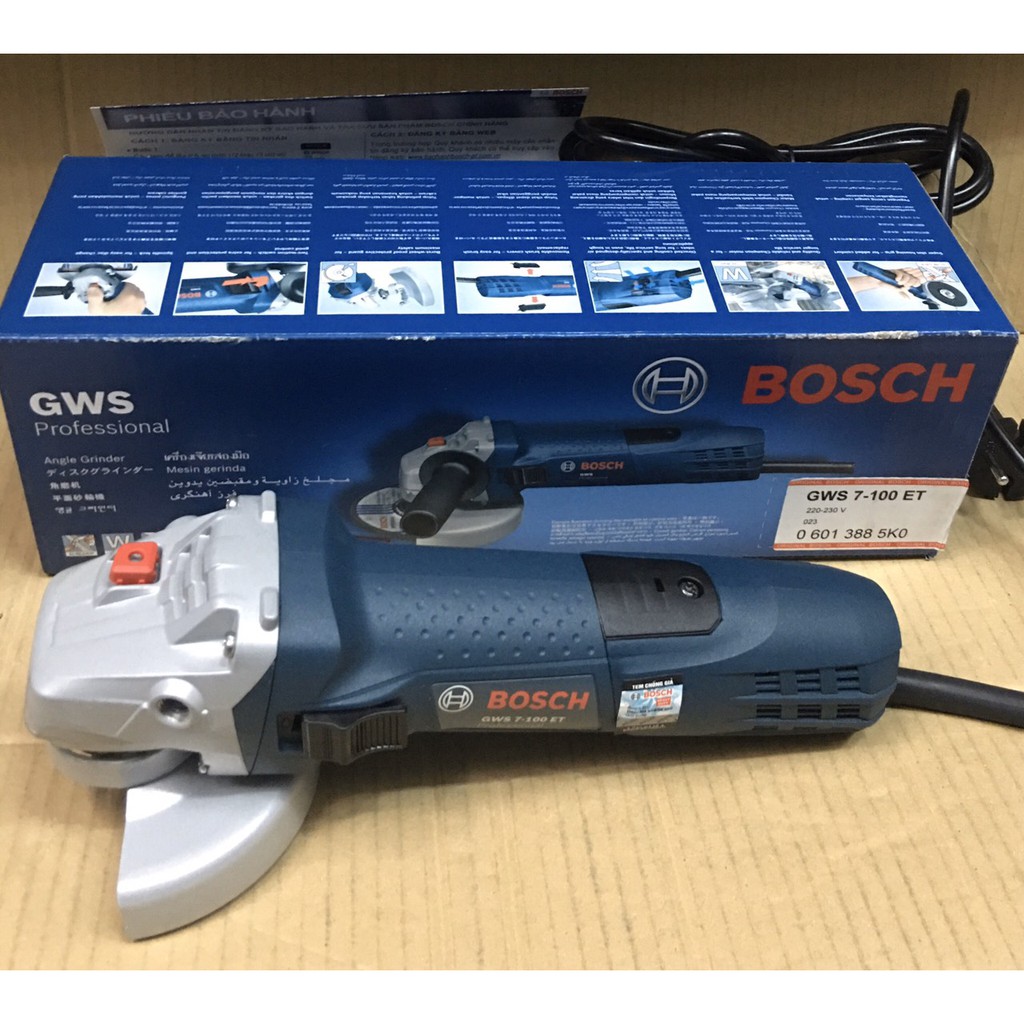 Máy mài góc BOSCH GWS 7-100 ET