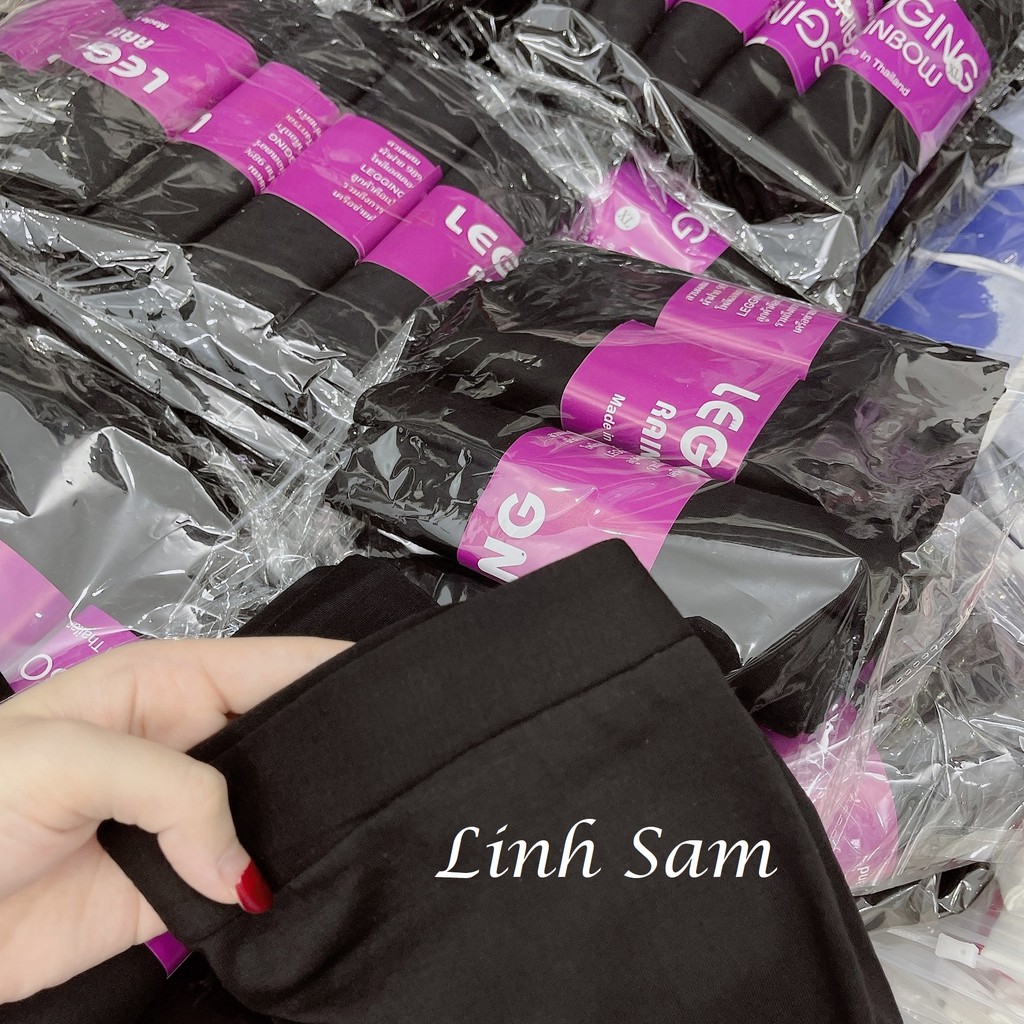 Quần Legging Rainbow Lửng Nữ Đùi co giãn tốt 4 chiều dáng ôm nâng mông đàn hồi thể thao Full Size | BigBuy360 - bigbuy360.vn
