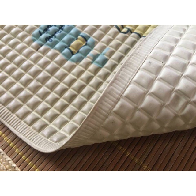 Chiếu cao su non - chiếu điều hòa cao su non cho bé thông hơi thoáng khí kích thước 60X90cm