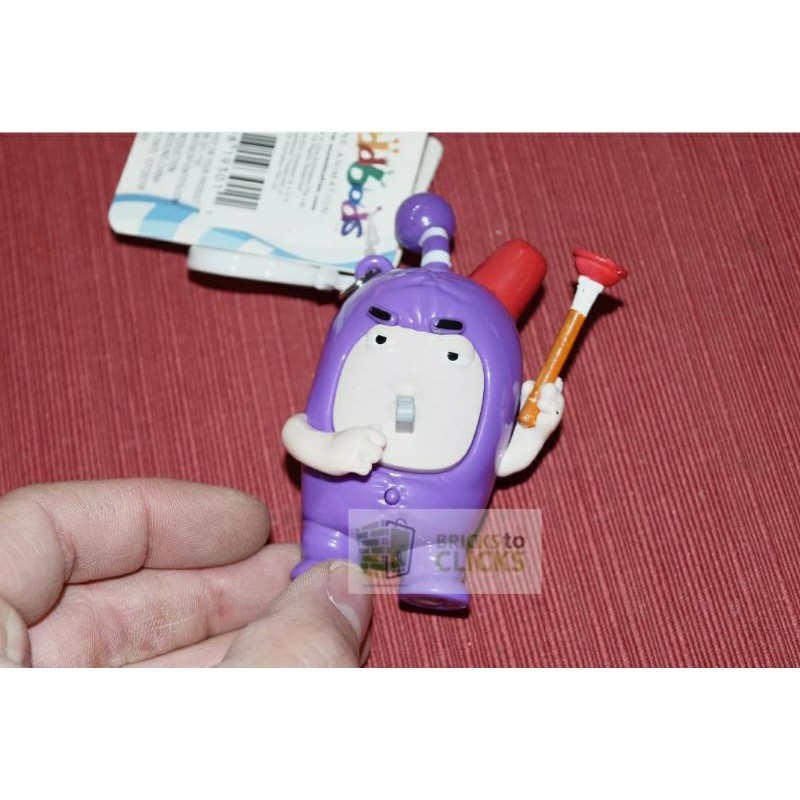 Móc treo cặp oddbods có âm thanh  size lớn 4*8cm hàng Mỹ