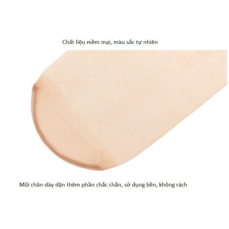 AA025 - Tất đùi mỏng chống nắng không rách