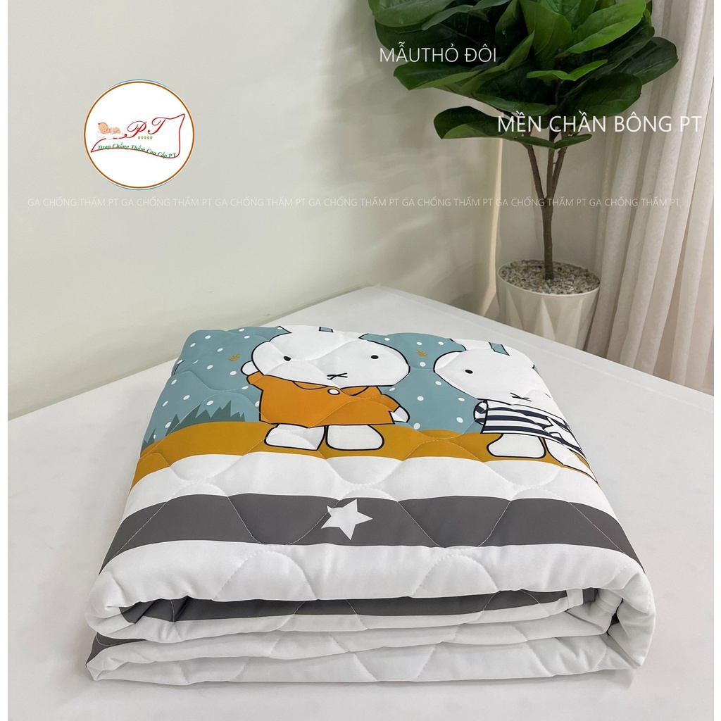 Ga Chống Thấm PT Lụa Organic Siêu Mềm Mượt Mát Mịn Cho Bé