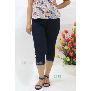BIGSIZE - Quần jean lửng <85kg 2713
