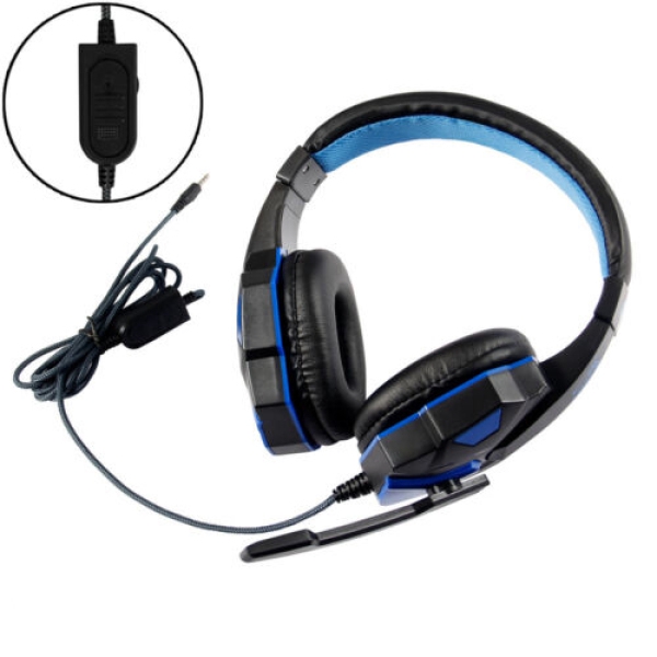 Wired Gaming Headset Headphone for PS4 Xbox One Nintend Switch iPad PC