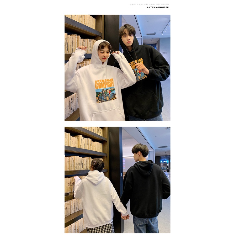 Áo Hoodie Dài Tay In Họa Tiết Thời Trang Nhật Bản Độc Đáo M-5xl