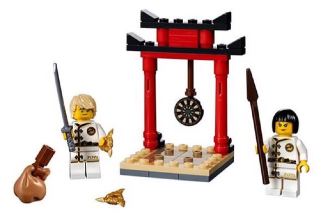 Lego Ninjago 30530 - WU-CRU Target Training polybag - Bộ xếp hình Lego Huấn luyện mục tiêu của sư phụ Wu