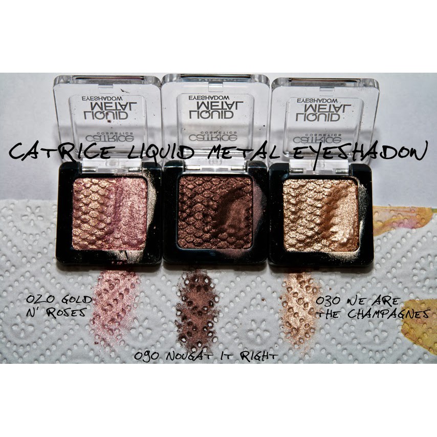 Phấn màu mắt-Catrice Liquid Metal Eyeshadows 3g