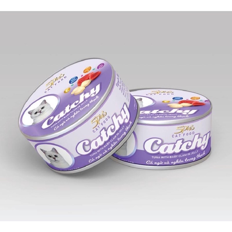 Thức ăn cho mèo - Pate catchy hộp 170gr