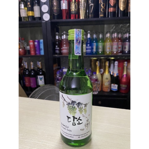 Thùng x 20 Chai Soju Hàn Quốc Damso 360ml