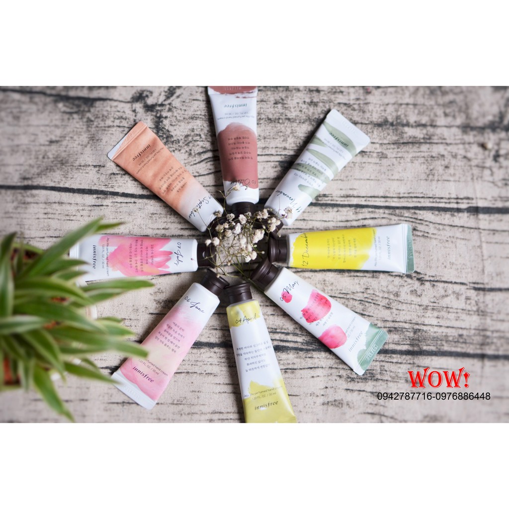 Kem dưỡng da tay Innisfree Jeju live perfume hand cream