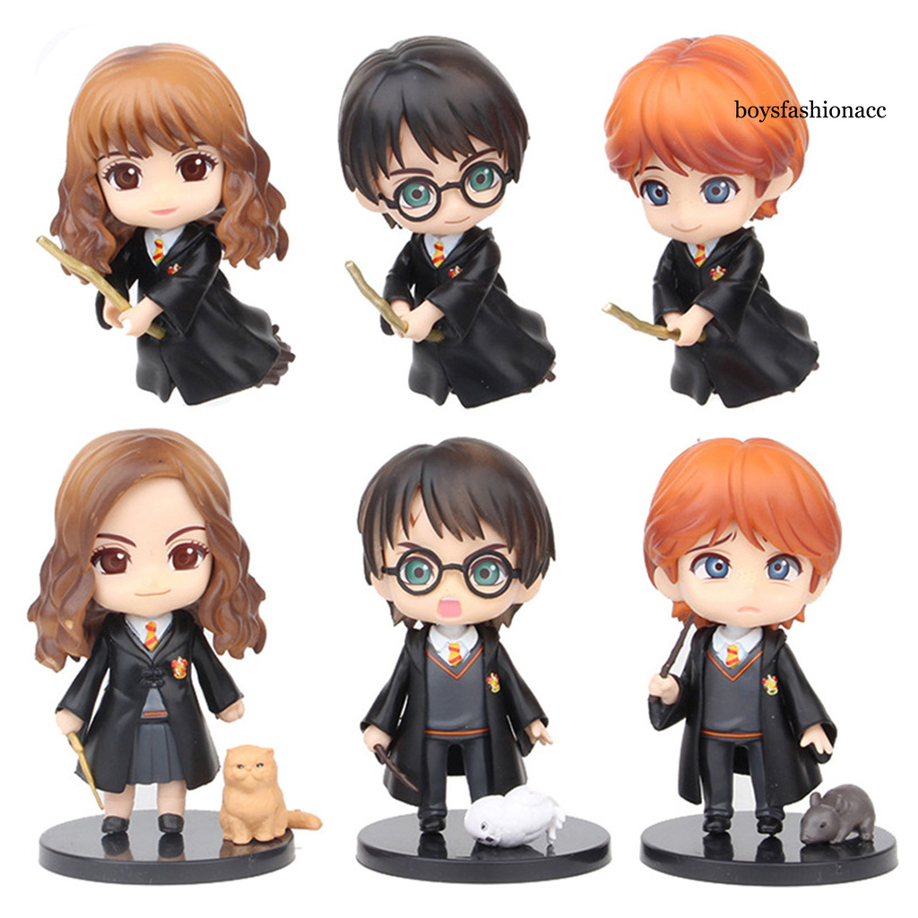 Set 6 Mô Hình Các Nhân Vật Trong Phim Harry Potter Đẹp Mắt