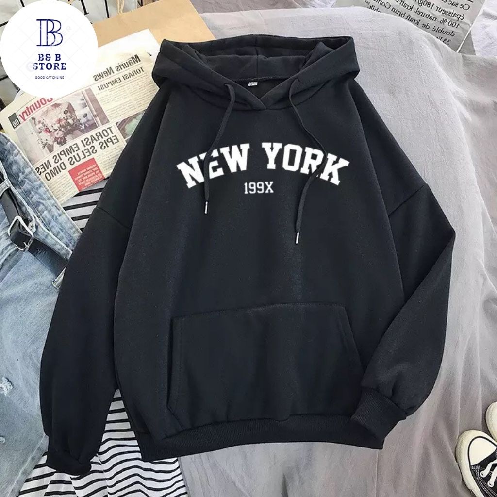 ÁO HOODIE IN NEW YORK 199X SIÊU ĐẸP NHIỀU MÀU NHIỀU SIZE