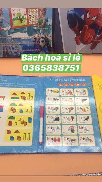 Sách Nói Điện Tử Song Ngữ Anh- Việt Phiên Bản Mới Giúp Trẻ Học Tốt Tiếng Anh Phát Triển Tư Duy Não Bộ