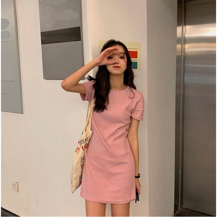 [GIÁ ƯU ĐÃI] Váy nữ trơn nhiều màu, đơn giản dễ phối đồ | BigBuy360 - bigbuy360.vn