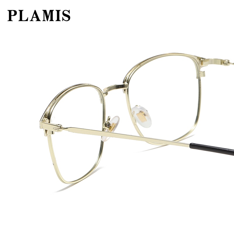 Mắt kính PLAMIS chống bức xạ bằng kim loại chống ánh sáng xanh cho nam nữ