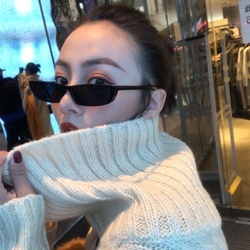 Kính Mát Mắt Mèo Phong Cách Hip hop