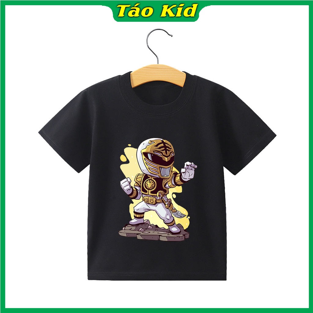 Áo thun bé trai bé gái cộc tay Táo Kid chất cotton in hình Siêu Nhân Trắng từ 0 đến 10 tuổi hàng VNXK TA77