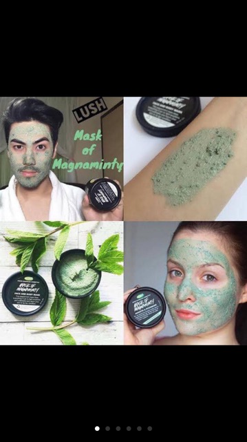 (Order Nhật,date 2-3 tháng)Mặt nạ tươi Lush Mask of Magnaminty 125g
