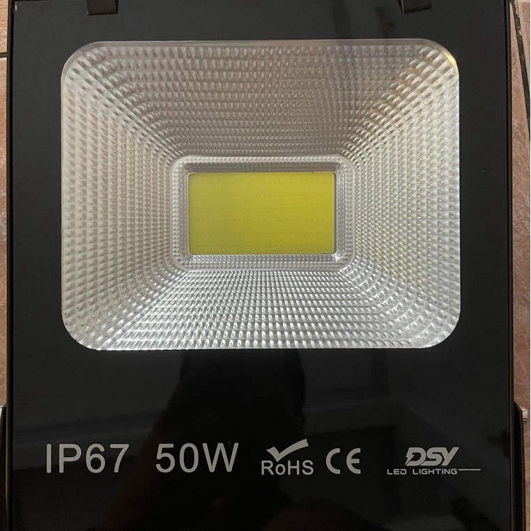Đèn Pha DSY 50W Chống nước, Đèn chiếu sáng nội thất, bảng quảng cáo, nhà xưởng, cửa hàng tạo sự nổi bật
