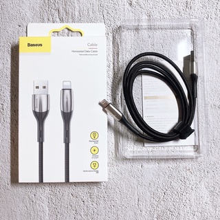 Cáp dù Baseus Horizontal có đèn Led Indicator Lamp Ligthing cho Iphone/IPad