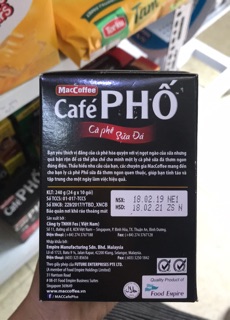 Cà phê sữa đá Cà phê phố 240g