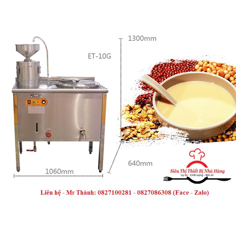 MÁY XAY ĐẬU LIÊN HOÀN CÔNG XUẤT LỚN ET-10G