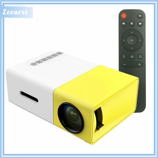 Máy ChiếU Gia ĐìNh Zevaret YG300 1080P Usb Hdmi-Compa AV SD KèM Phụ KiệN