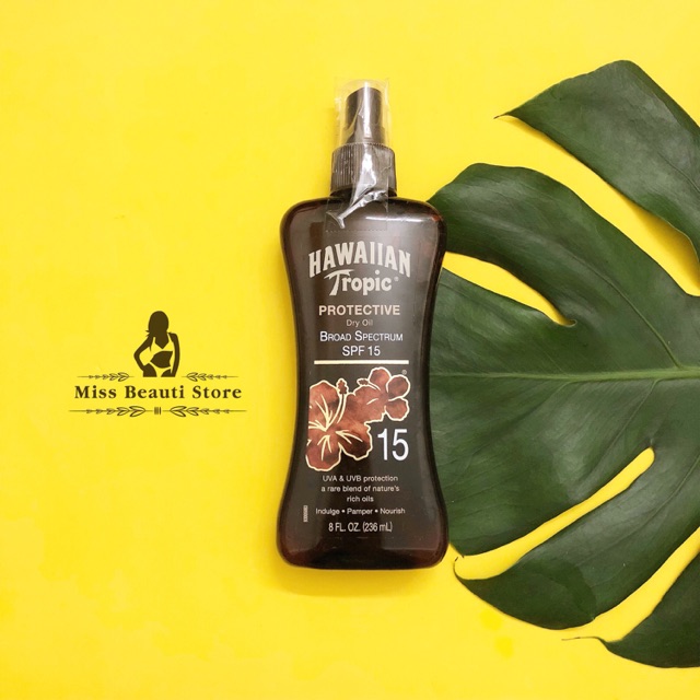 Dầu tắm nắng Hawaiian Tropic Tanning Oil SPF25