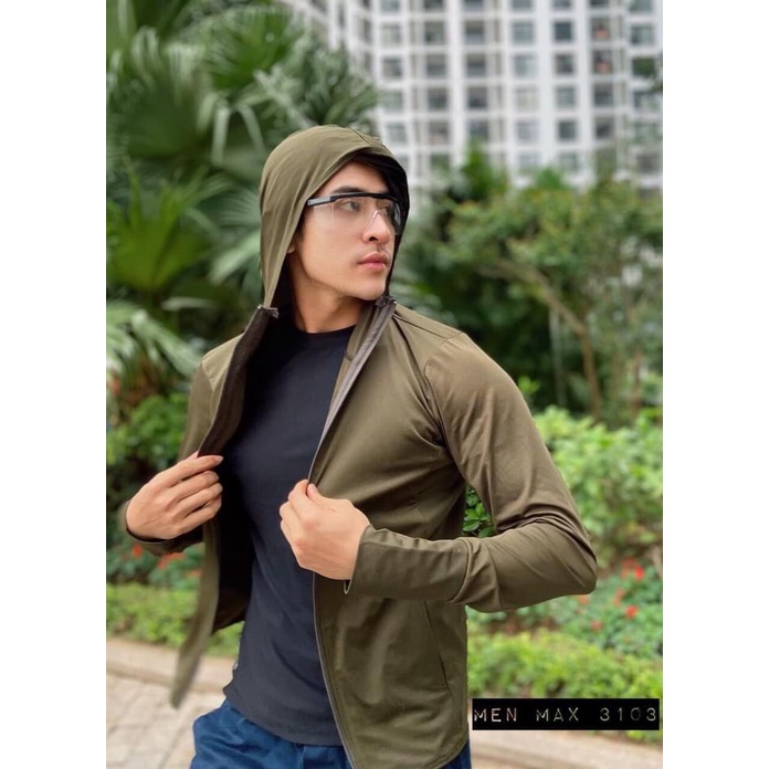 Áo chống nắng nam,áo khoác đi nắng chất vải kim cương thông hơi 50-78kg