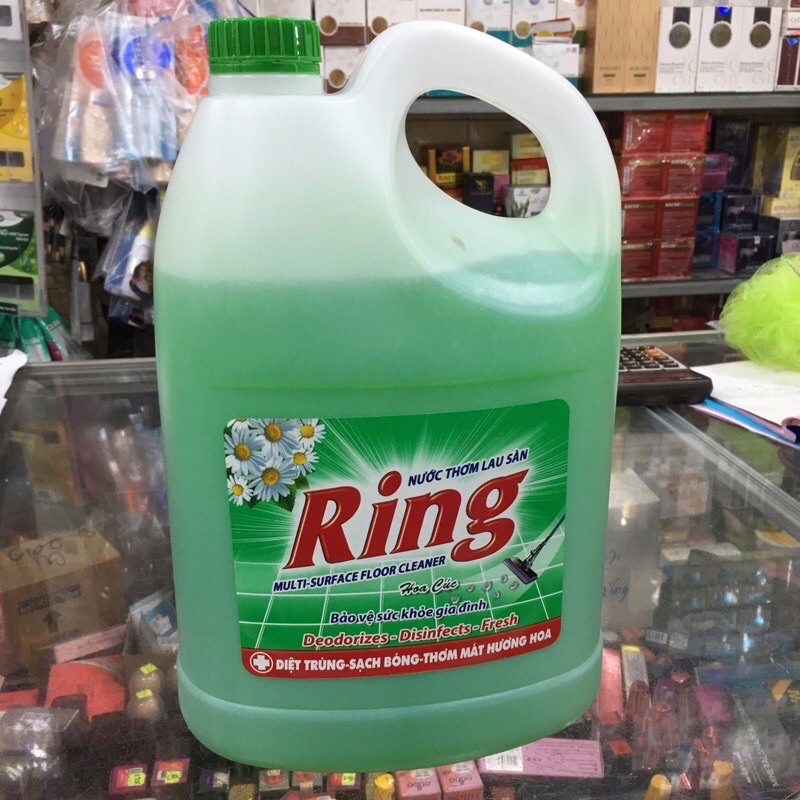 Nước thơm lau sàn Ring can 3.8kg