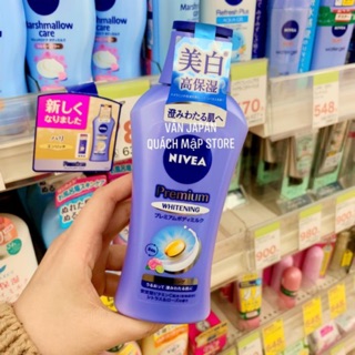 Sữa dưỡng trắng da body Nivea Premium Whitening