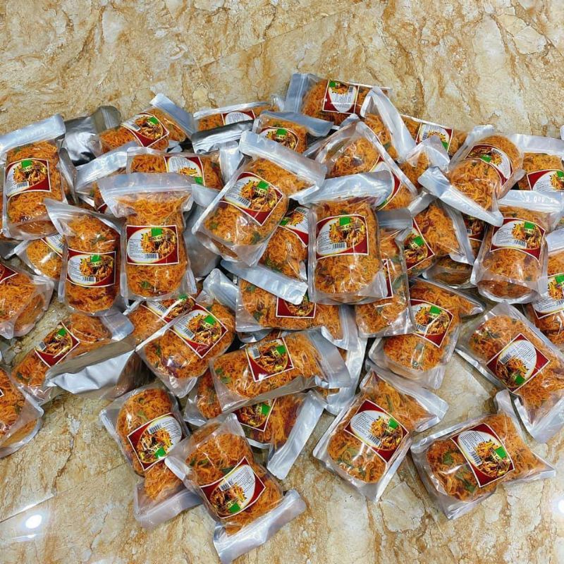 [Mã GROXUAN1 giảm 8% đơn 150K] 500gr khô gà lá chanh thơm ngon | BigBuy360 - bigbuy360.vn
