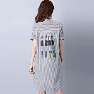 Combo: kính+ đầm suông+ áo sơmi