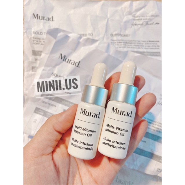 🌳Dầu dưỡng da làm sáng và chống lão hoá MURAD MULTI-VITAMIN INFUSION OIL minisize unbox